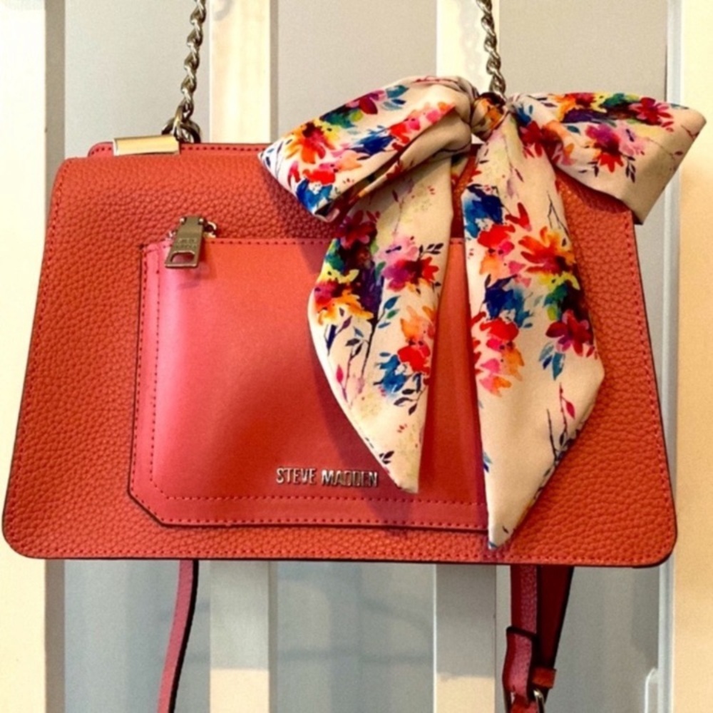 Steve Madden Satchel with Crossbody Strap